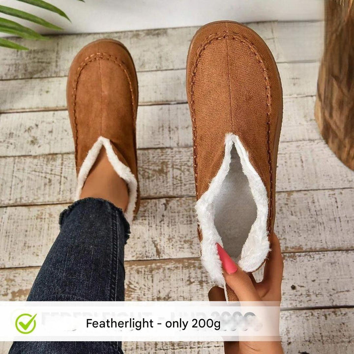 Fleece-lined barefoot shoes – Amalia
