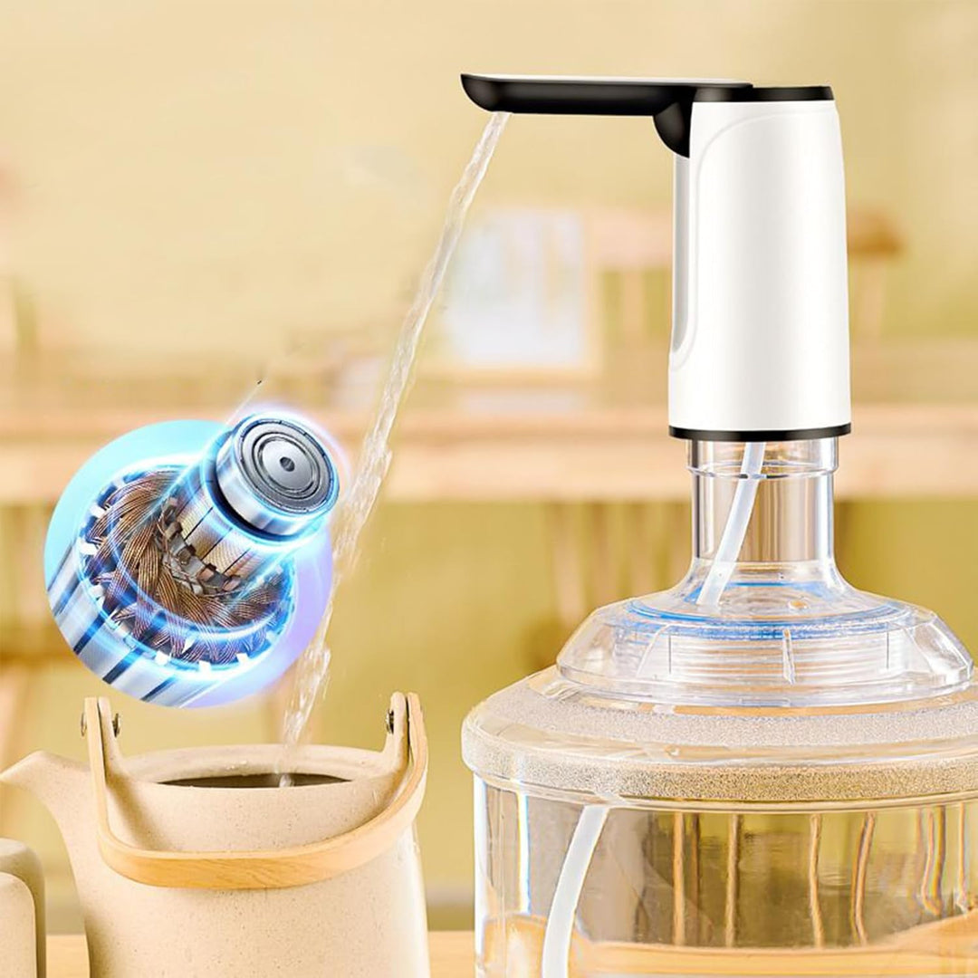 Portable USB Rechargeable Water Dispenser – Hydravo (1+1 FREE)