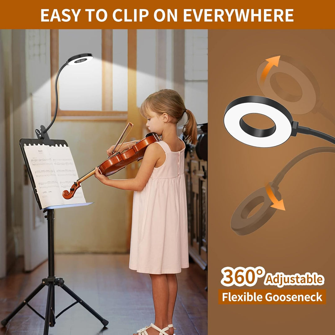 3 Color Modes LED Desk Clamp Lamp with  & Flexible Gooseneck – Selvara (1+1 FREE)