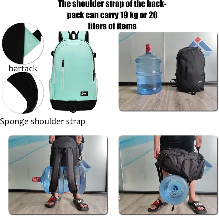 Slim 15.6" (39.62 cm) Travel & Work Laptop Backpack with Organiser Pockets