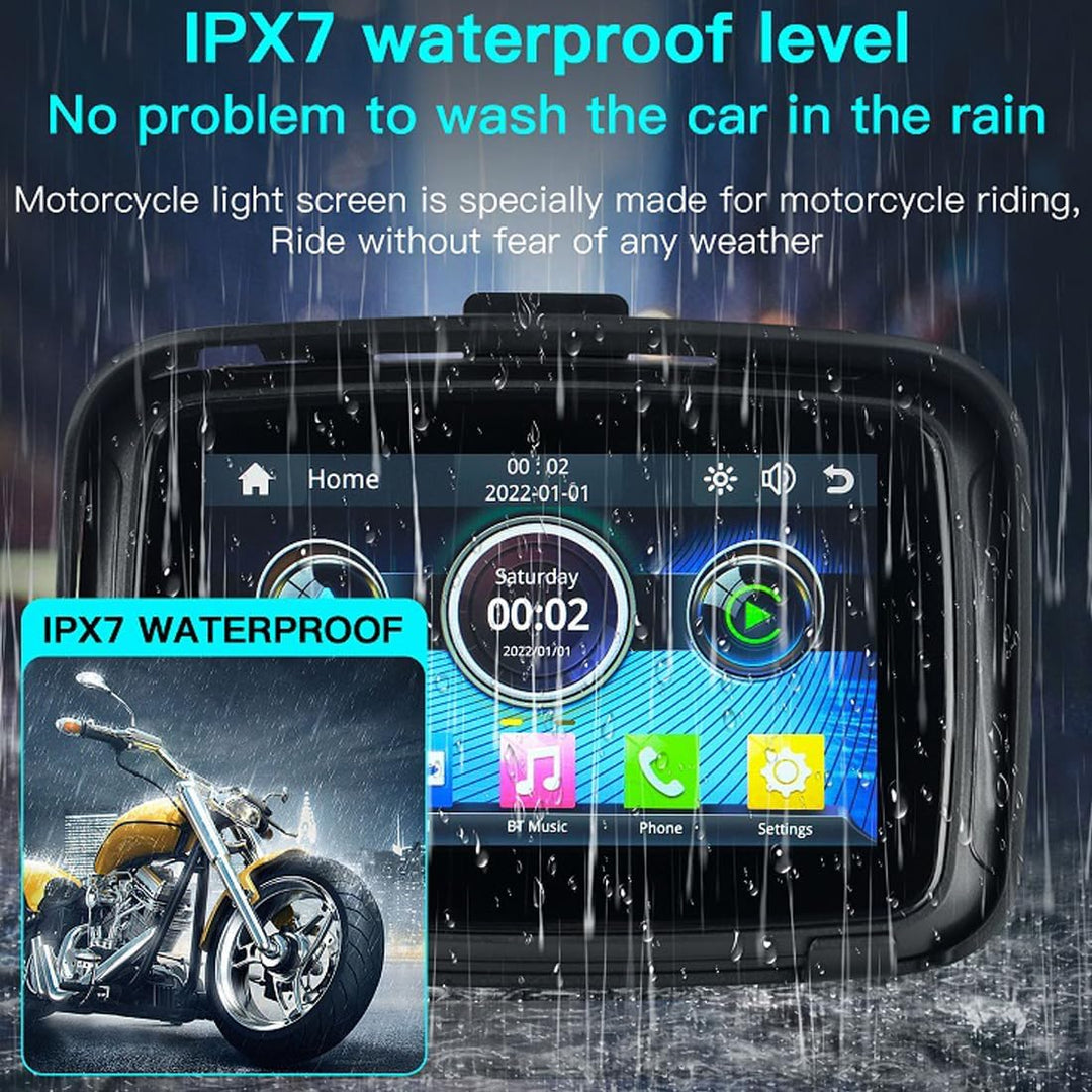 Portable Motorcycle Monitor with 5" IPS Screen – RideMate