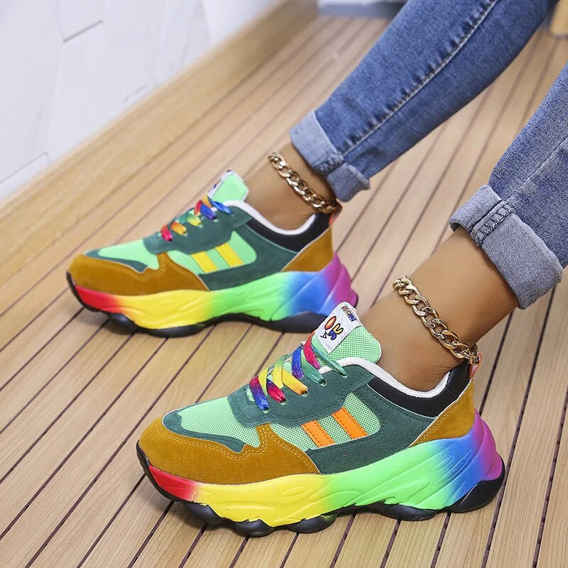 Colorful Women's Sneakers – Solenya
