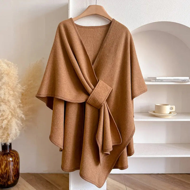 Ladies Wrap Scarf with Windproof Design – Celeste