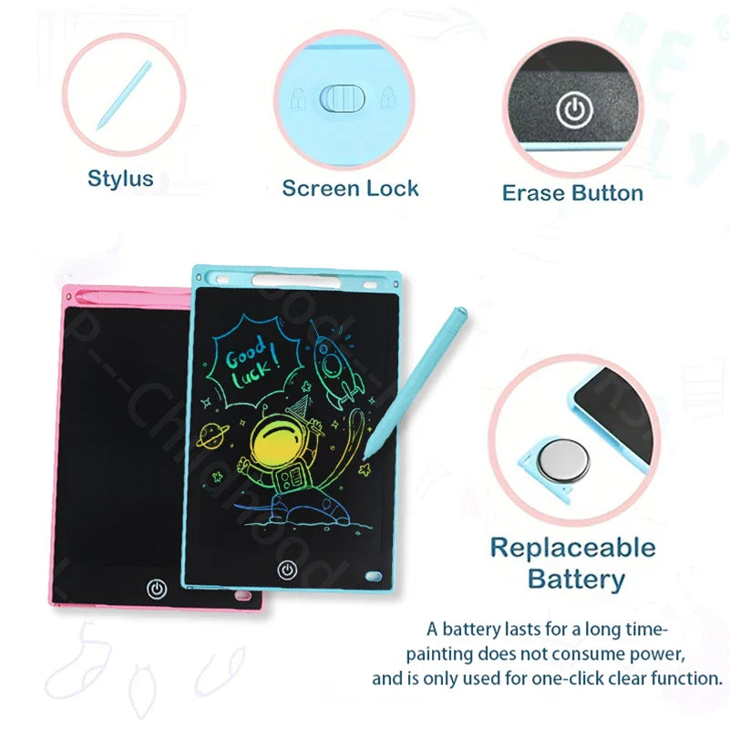 8.5 Inch Kids Drawing Tablet - Scriblio