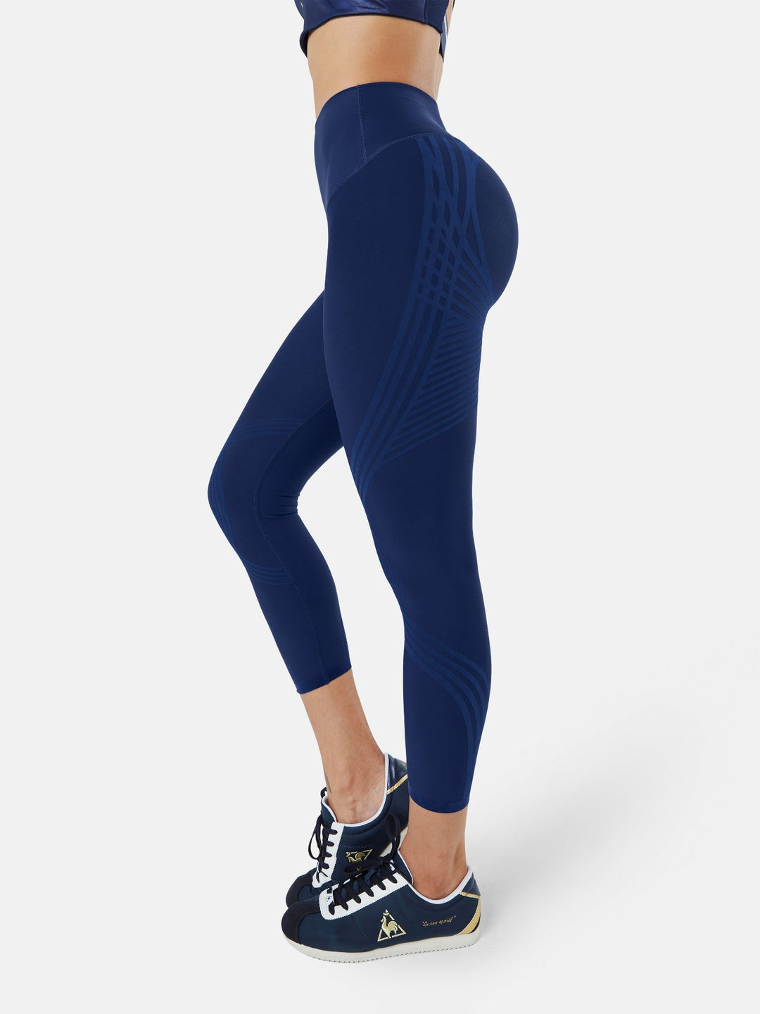 High-Waisted 7/8 Gym Leggings - Meredith