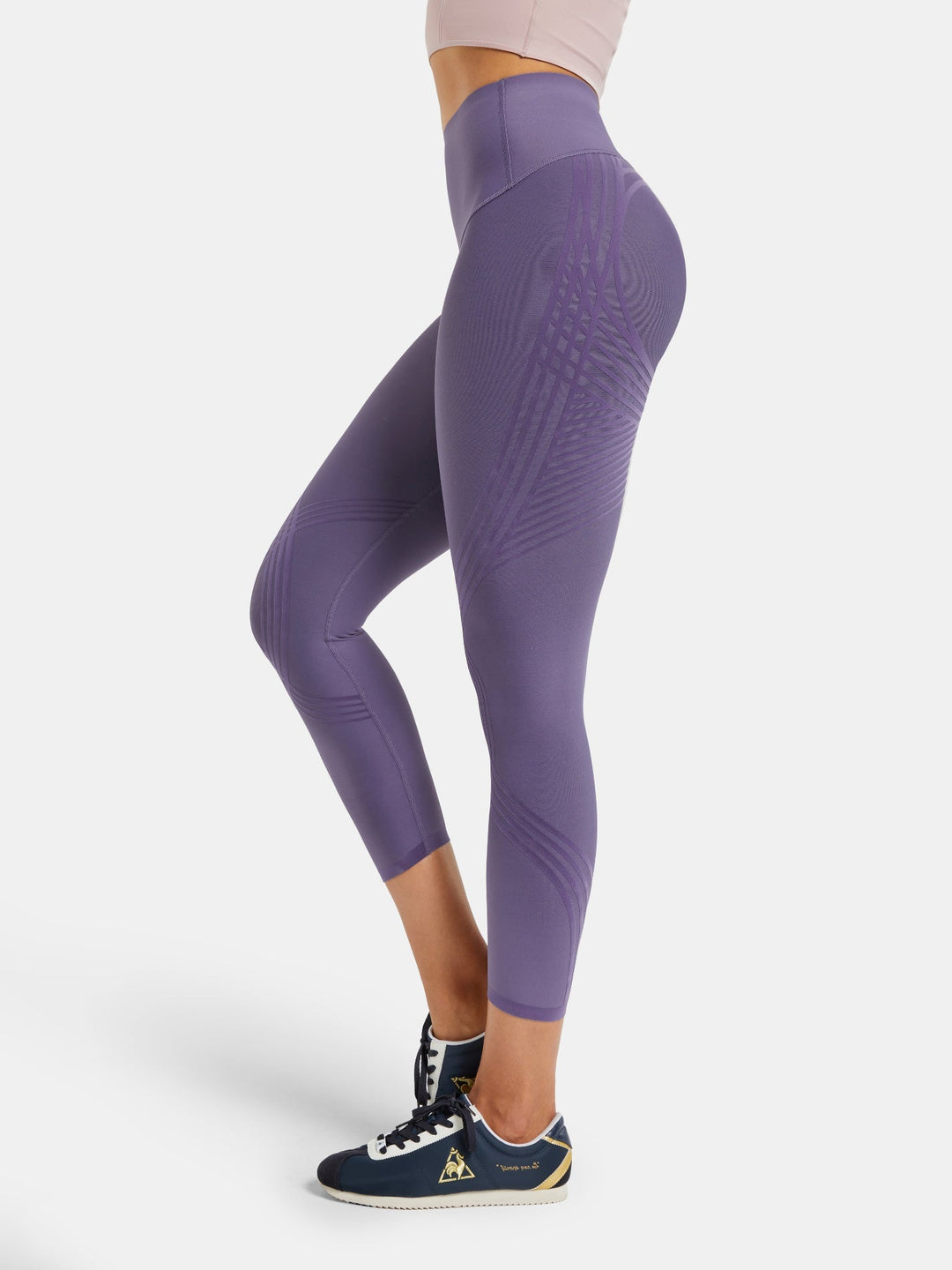 High-Waisted 7/8 Gym Leggings - Meredith