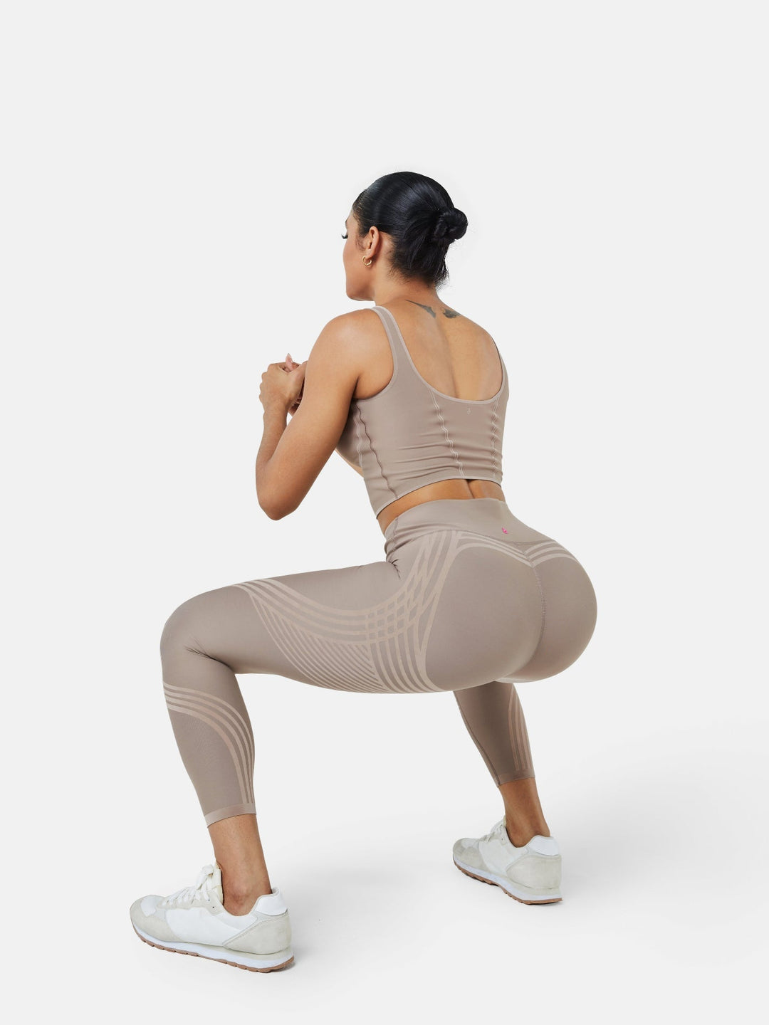 High-Waisted 7/8 Gym Leggings - Meredith