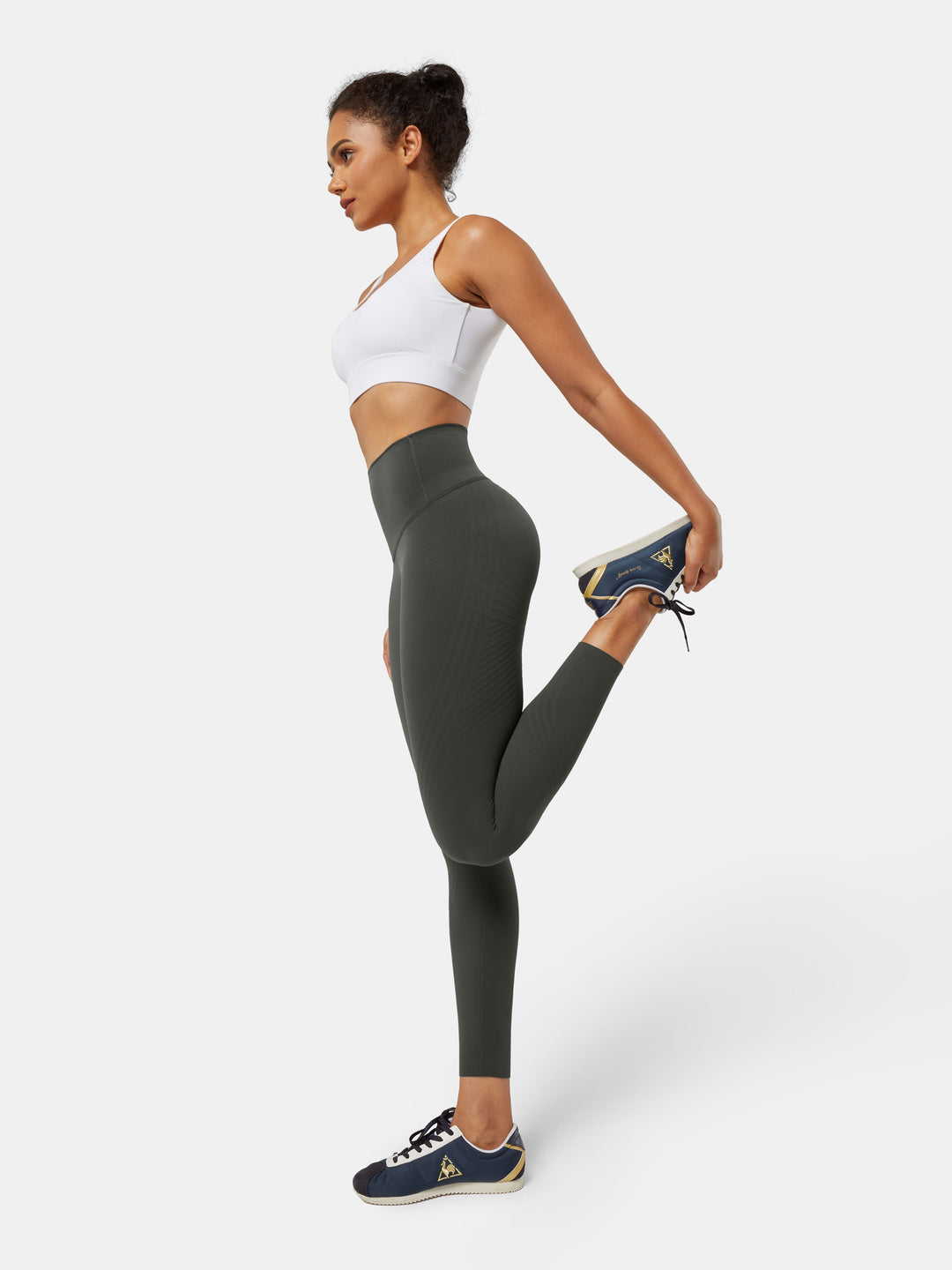 High-Waisted 7/8 Gym Leggings - Meredith