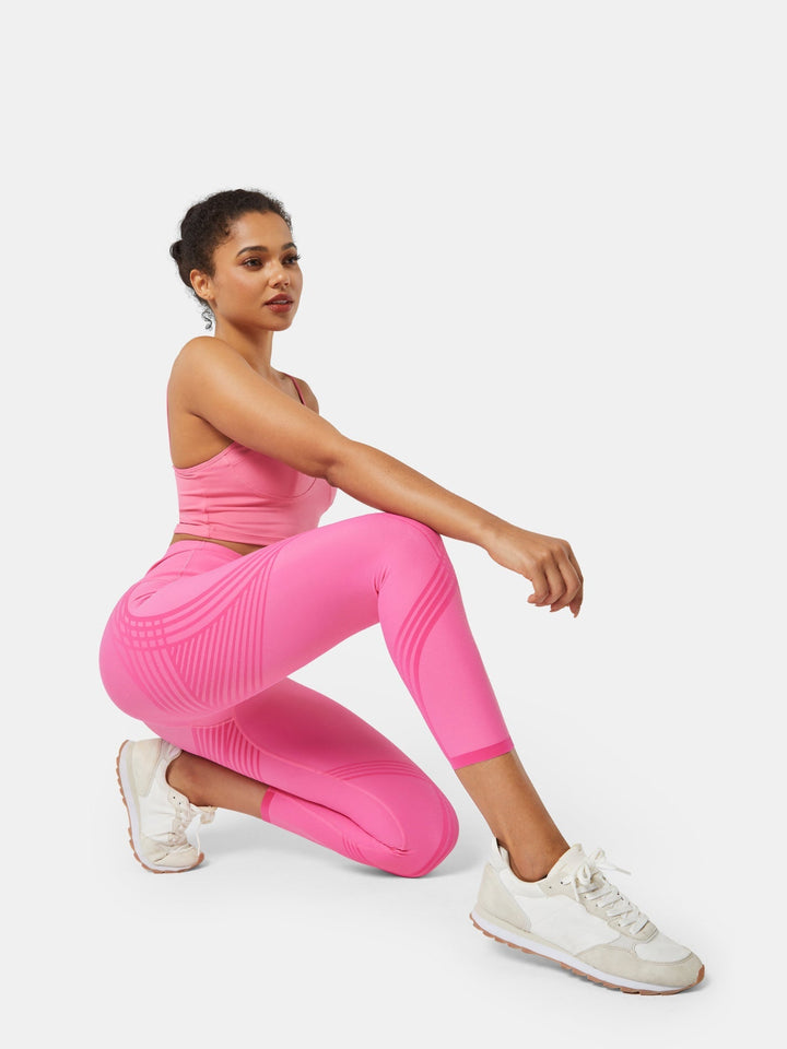 High-Waisted 7/8 Gym Leggings - Meredith