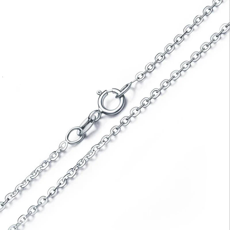 925 Silver Four-Leaf Necklace-Nora Luxe