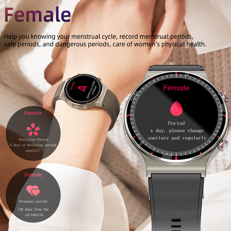 EKG smartwatch with blood oxygen and heart rate sensor – CardioTrack