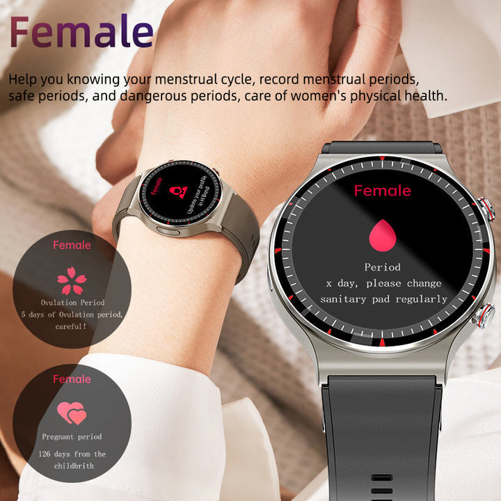 EKG smartwatch with blood oxygen and heart rate sensor – CardioTrack