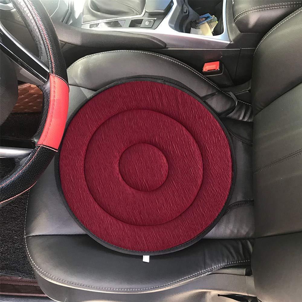 Rotatable memory seat cushion with anti-slip base – Movello