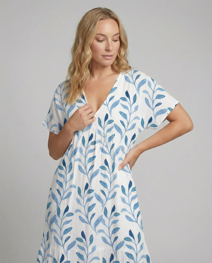 A-Line Midi Dress - Laura