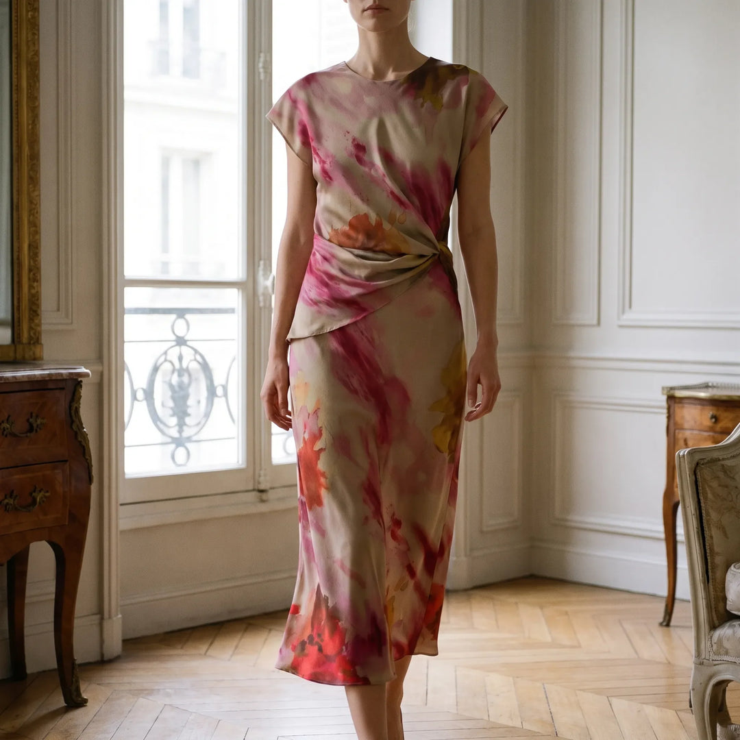 A Line Midi Dress -  Maggie