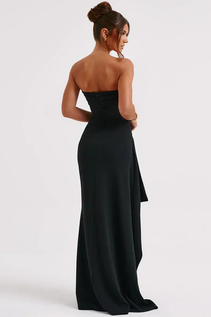 Abendkleid Mit Hohem Schlitz - Anna
