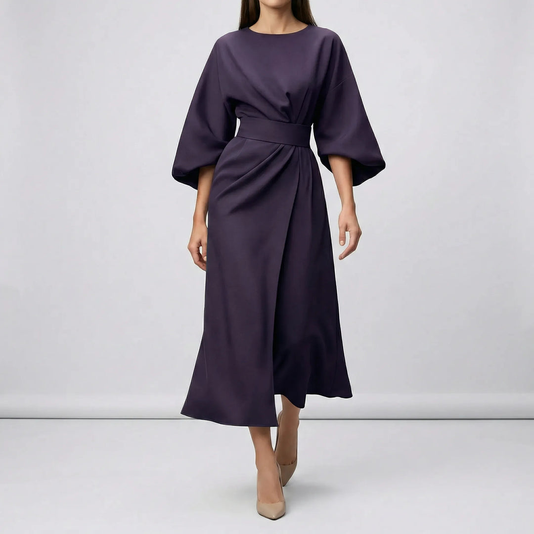 Abendkleid Mit Taillengürtel - Angela