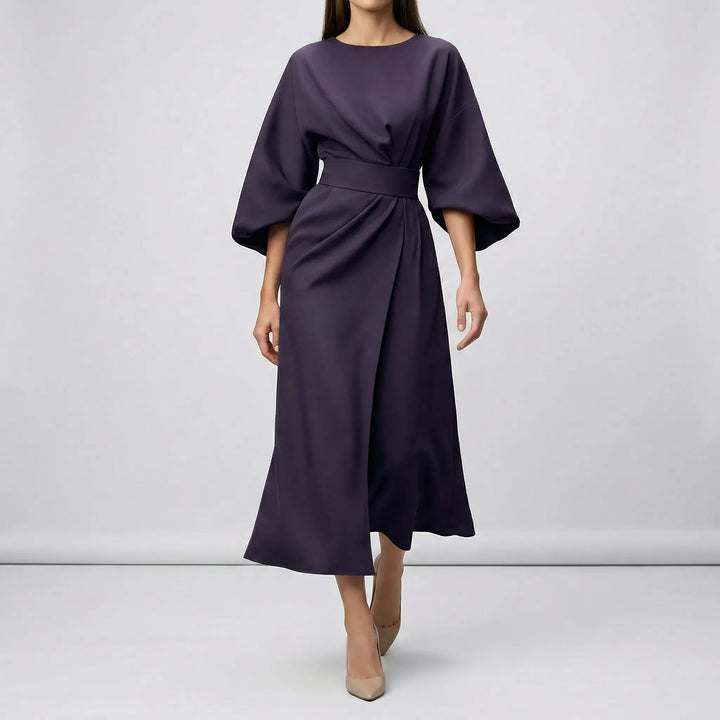 Abendkleid Mit Taillengürtel - Angela