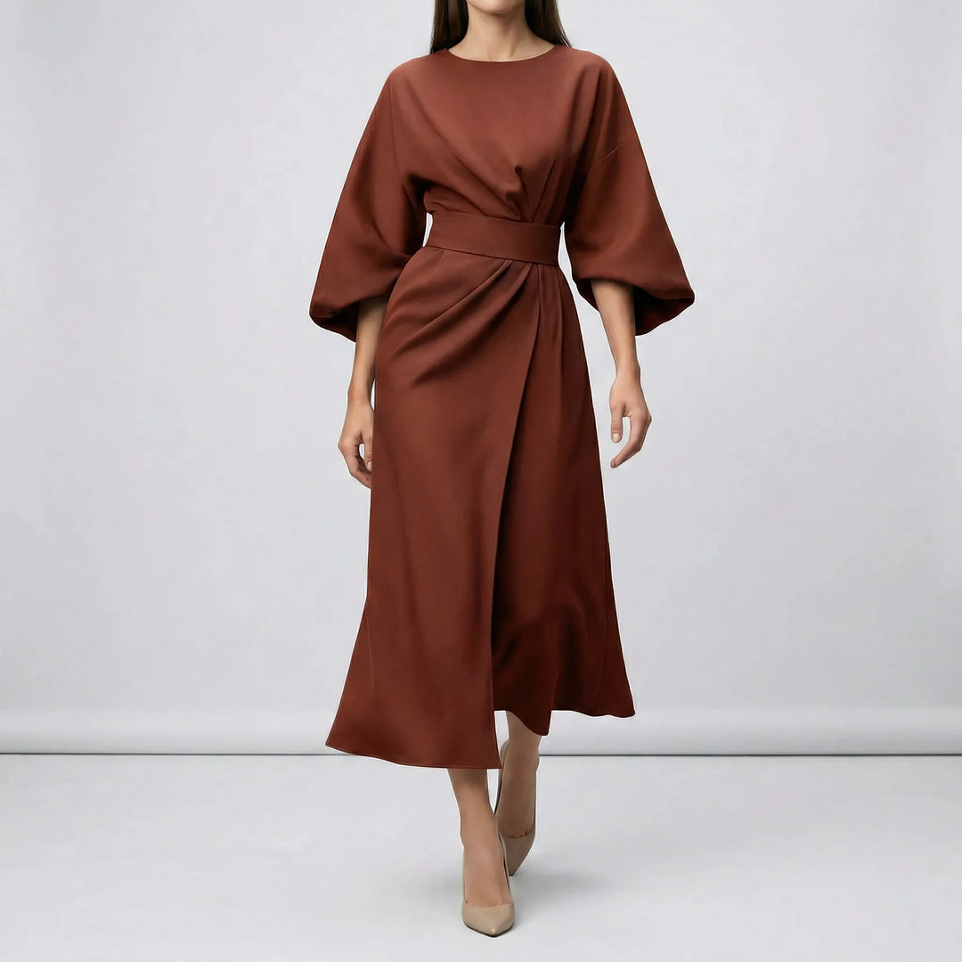 Abendkleid Mit Taillengürtel - Angela