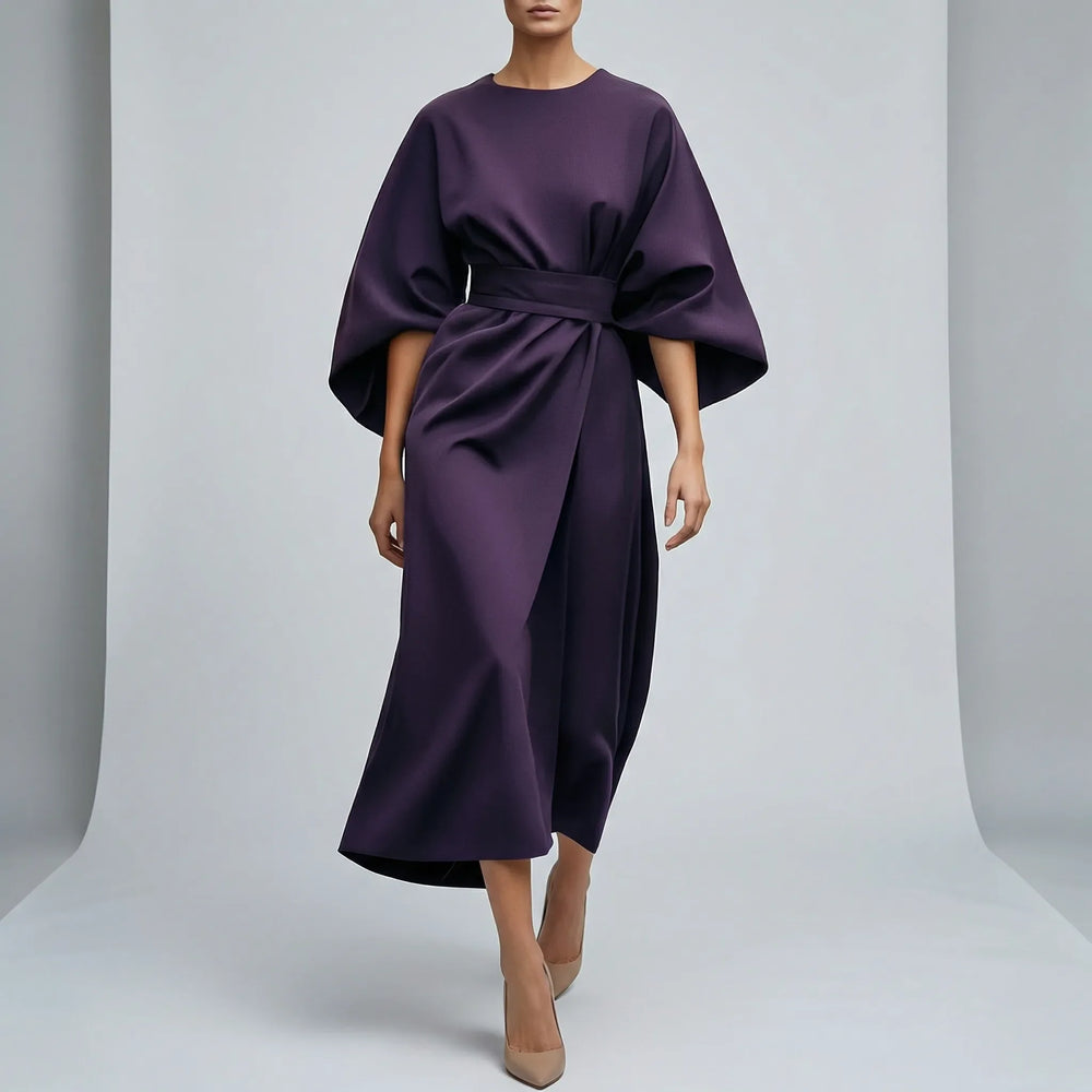 Abendkleid Mit Taillengürtel - Angela