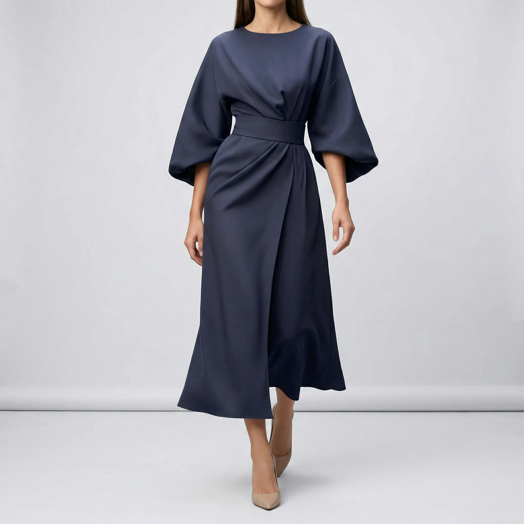 Abendkleid Mit Taillengürtel - Angela