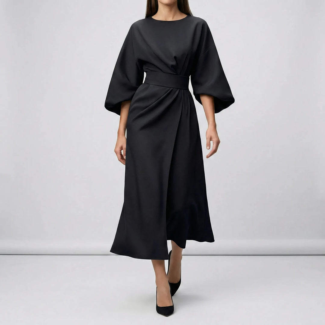 Abendkleid Mit Taillengürtel - Angela
