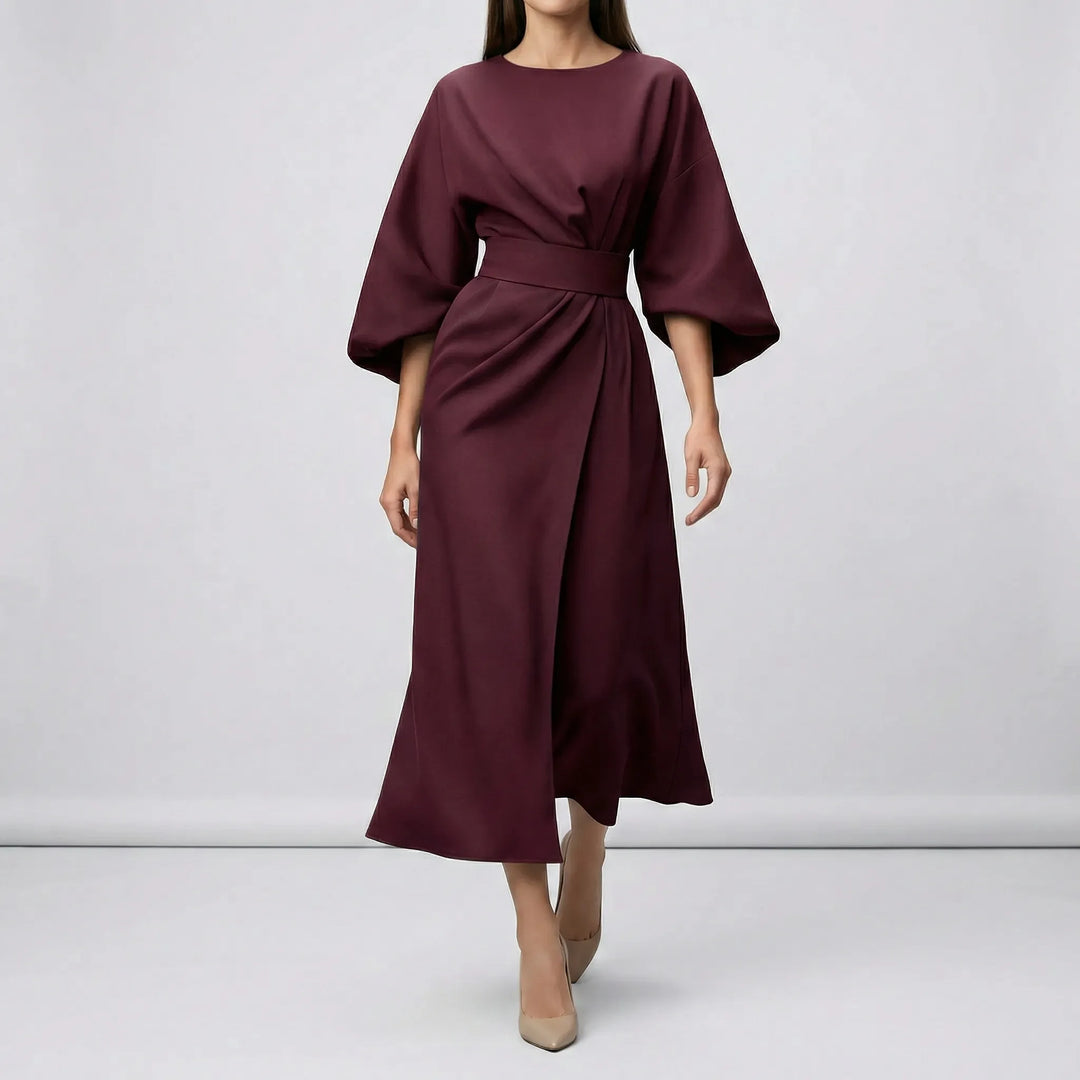 Abendkleid Mit Taillengürtel - Angela
