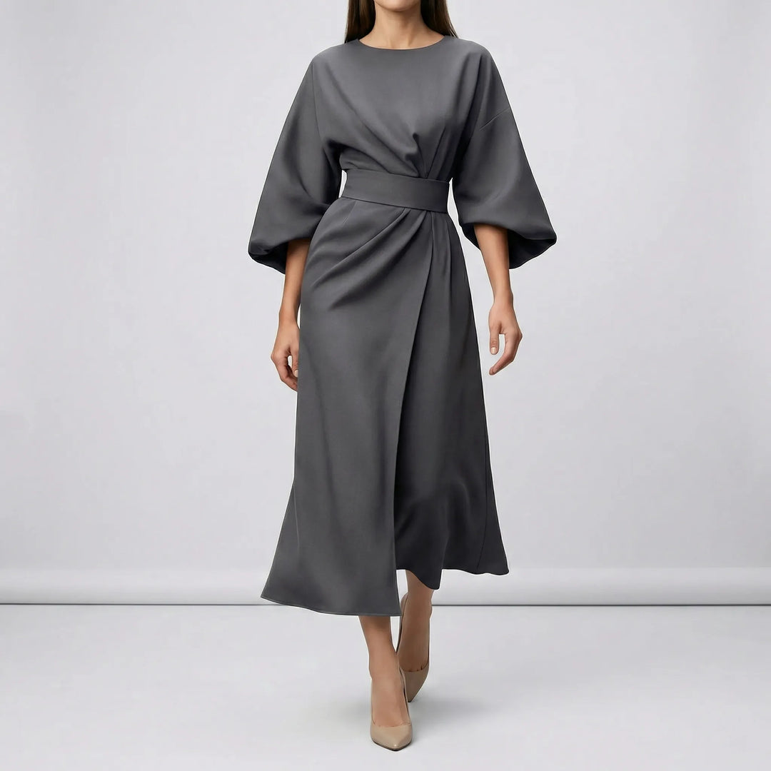 Abendkleid Mit Taillengürtel - Angela