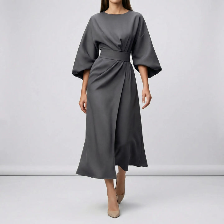 Abendkleid Mit Taillengürtel - Angela