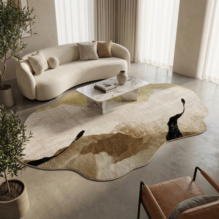 Abstract Modern Area Rug - Siennara
