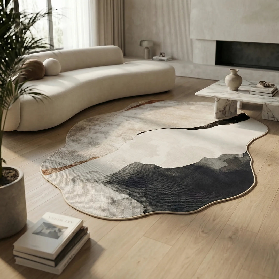 Abstract Modern Area Rug - Siennara