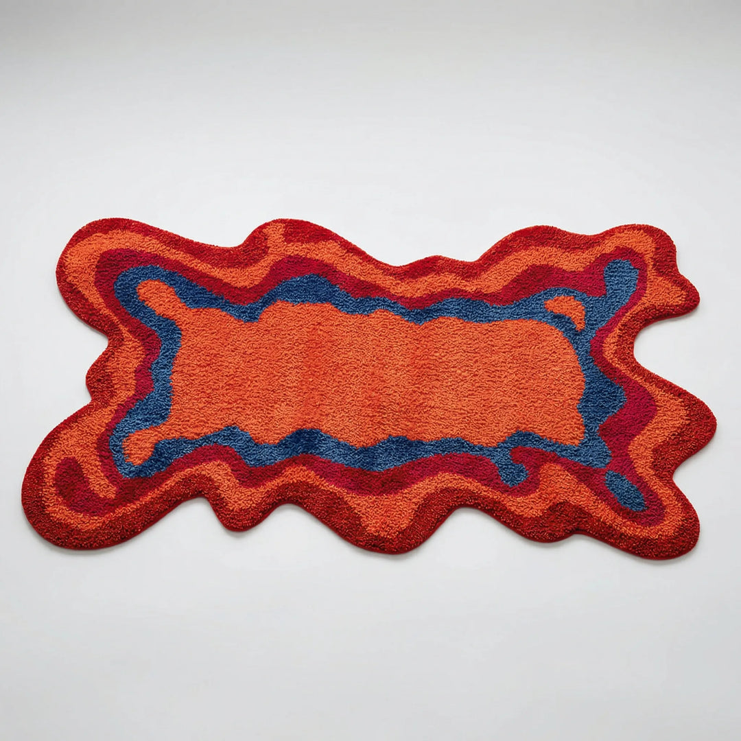 Abstract Shaped Area Rug - Aurevra