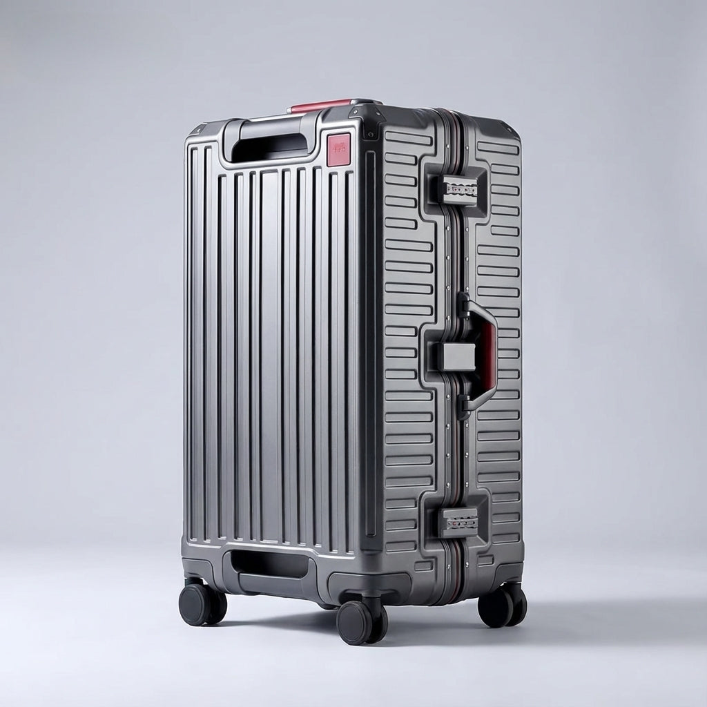 Aluminium Versterkt Reiskoffer - Travelion