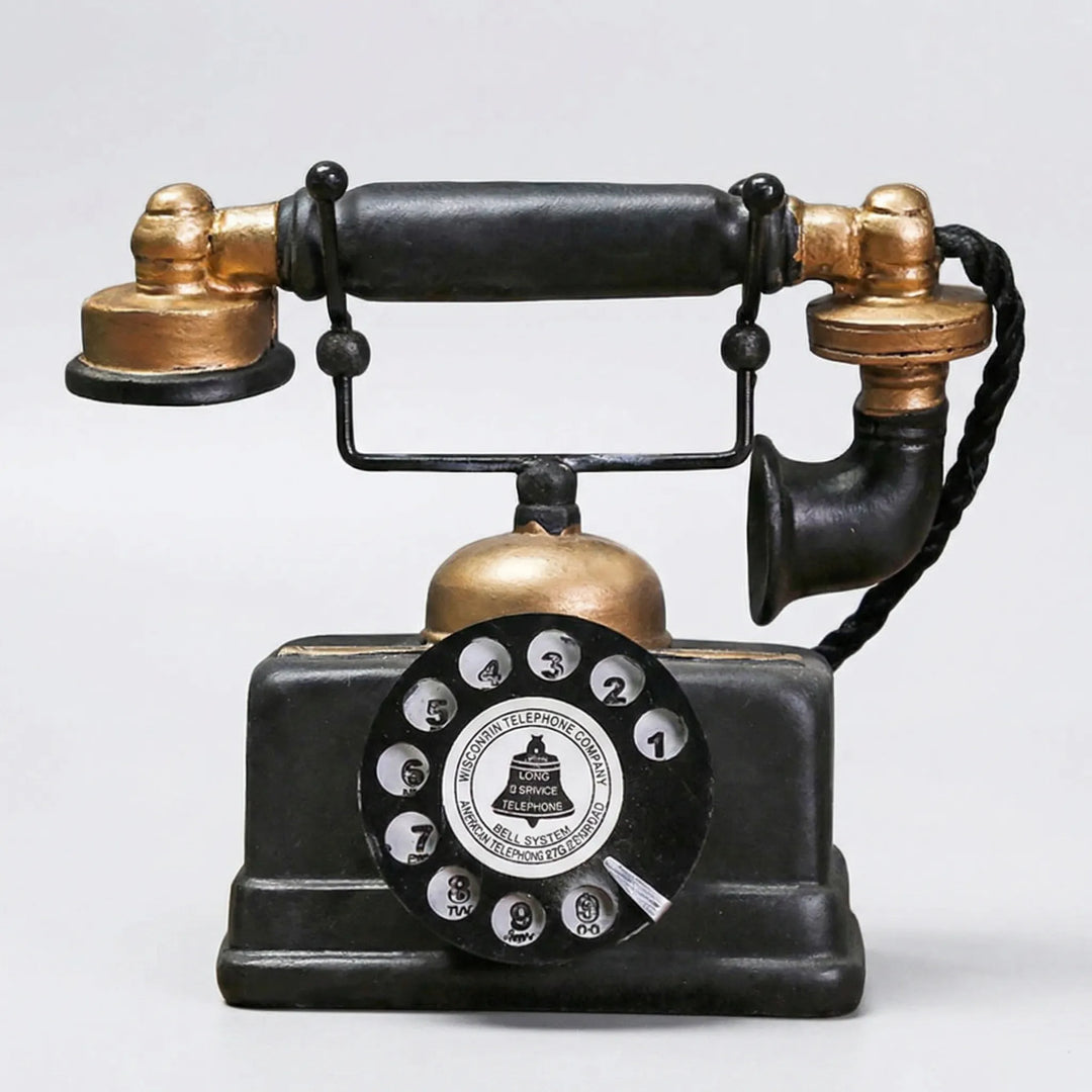 Antiek Telefoonmodel Als Tafelornament - Nostalgex