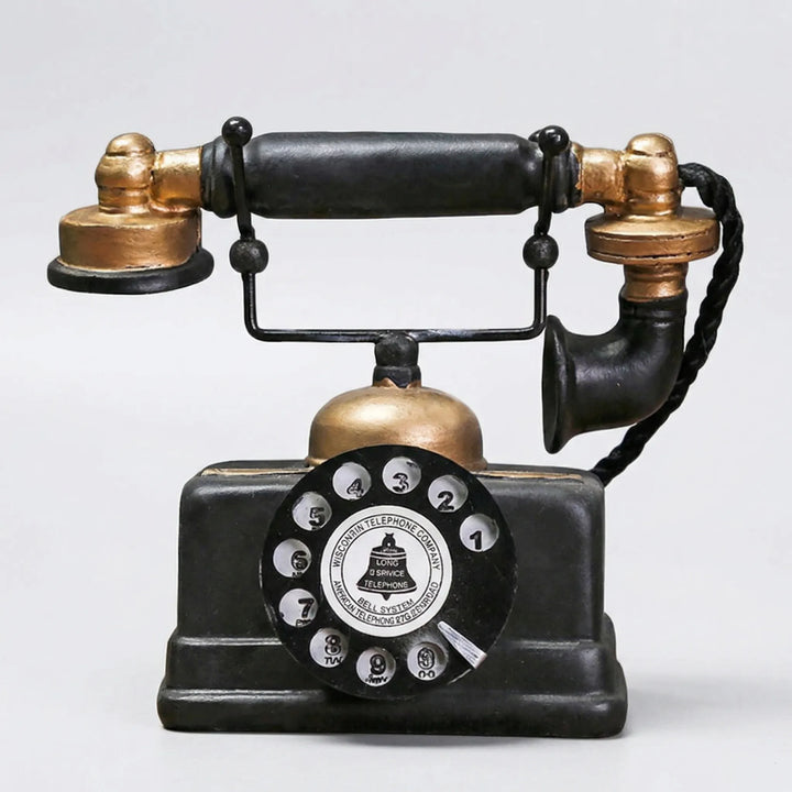 Antiek Telefoonmodel Als Tafelornament - Nostalgex