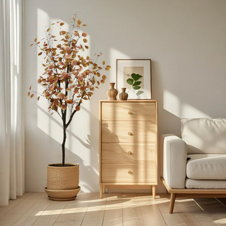 Artificial Eucalyptus Autumn Tree - Eucalya