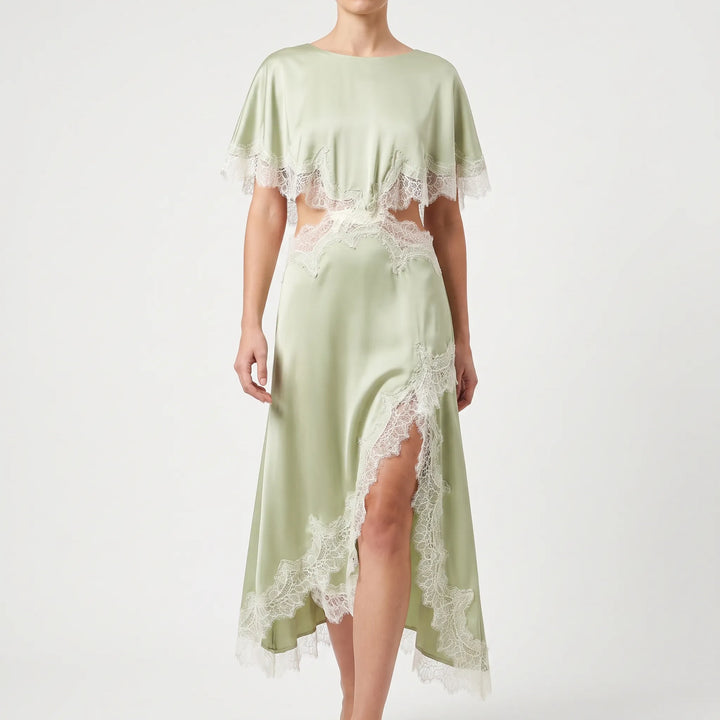 Asymmetric Midi Dress -  Diana