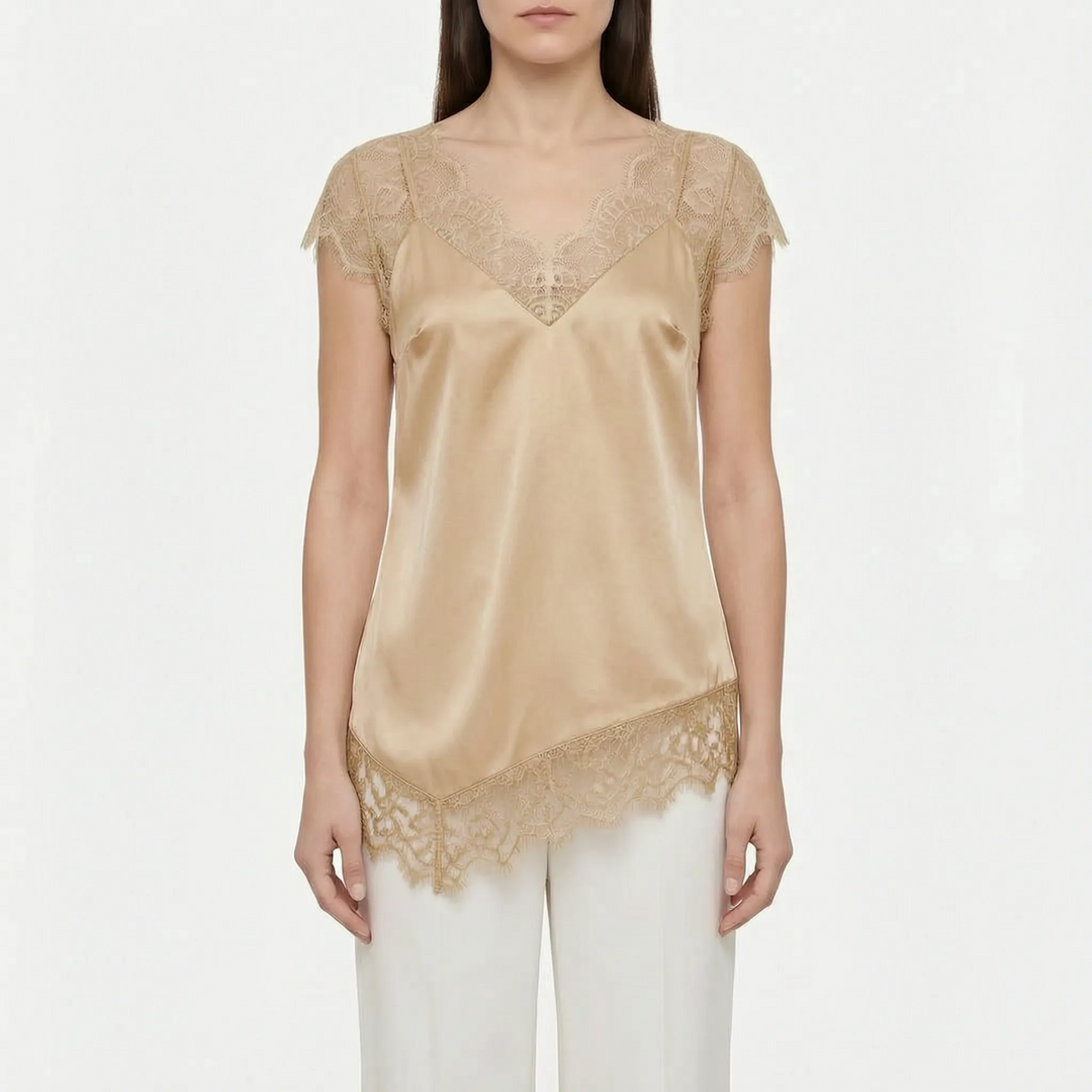 Asymmetrical Elegant Top -  Connie