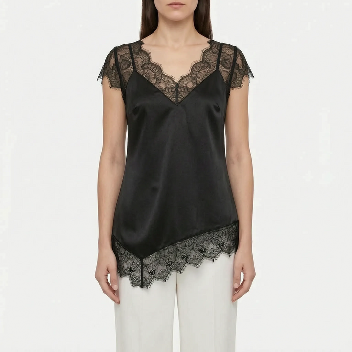 Asymmetrical Elegant Top -  Connie