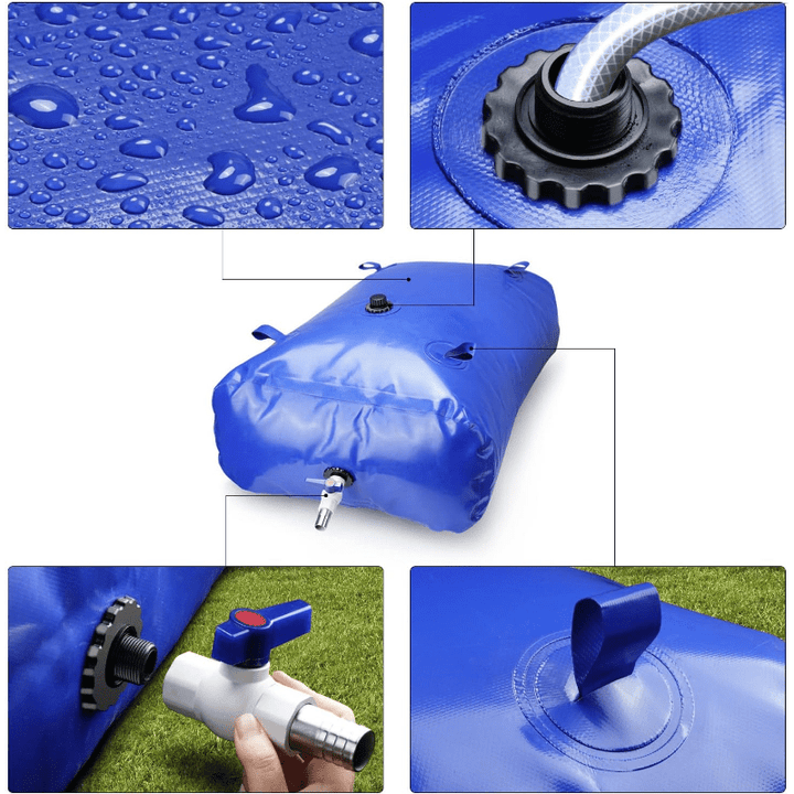 Aufklappbarer Wasserbehälter - AquaReserve