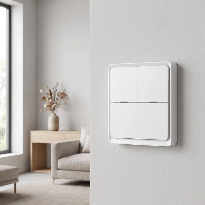 Battery-Powered Zigbee Wall Switch - Tappox