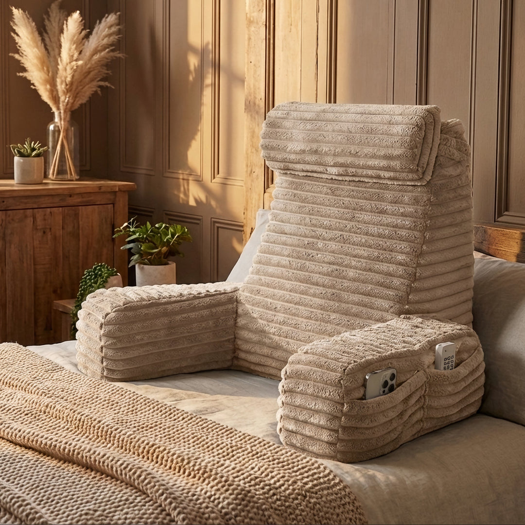 Bed Reading Pillow With Arms - Pollowa