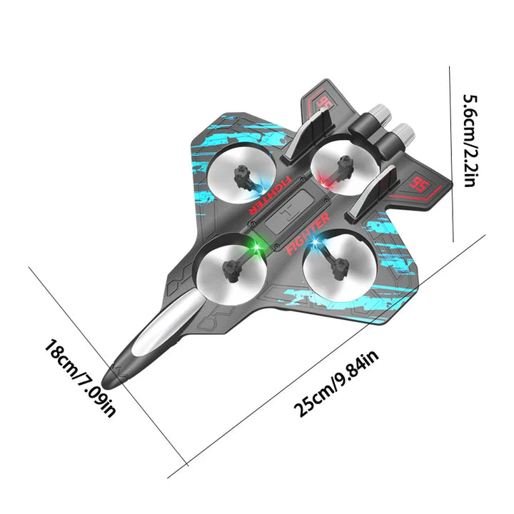 Beginner Friendly Quadcopter Glider - SkyFlicker
