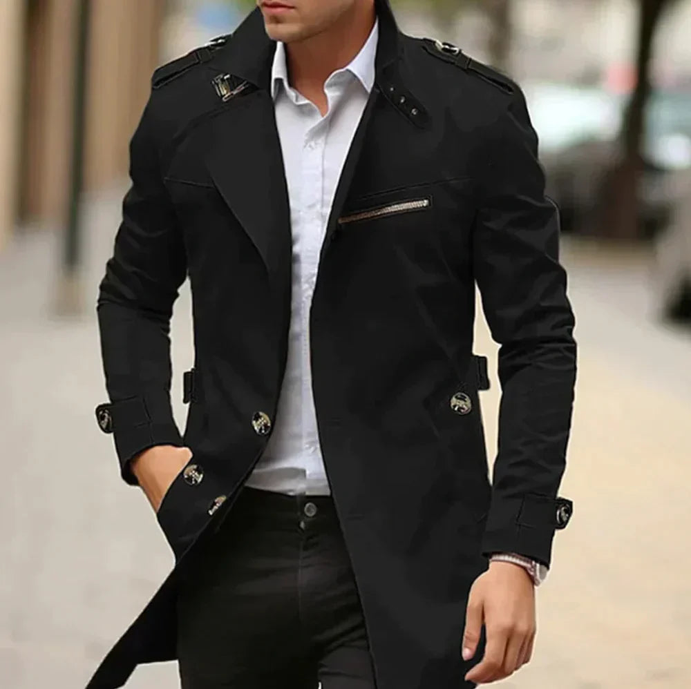 Autumn Classic Men's Trench Coat – Fabrizio
