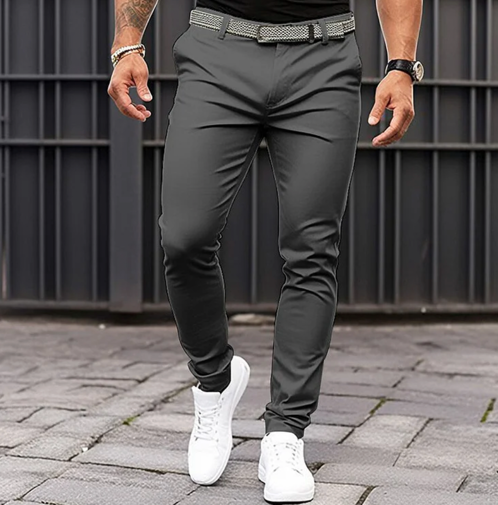 Slim Fit Men's Chinos – Matteo