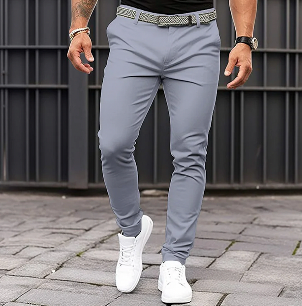 Slim Fit Men's Chinos – Matteo