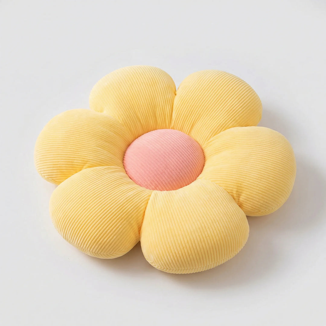 Bloemvormig Sierkussen In Pasteltinten - Bloomcush