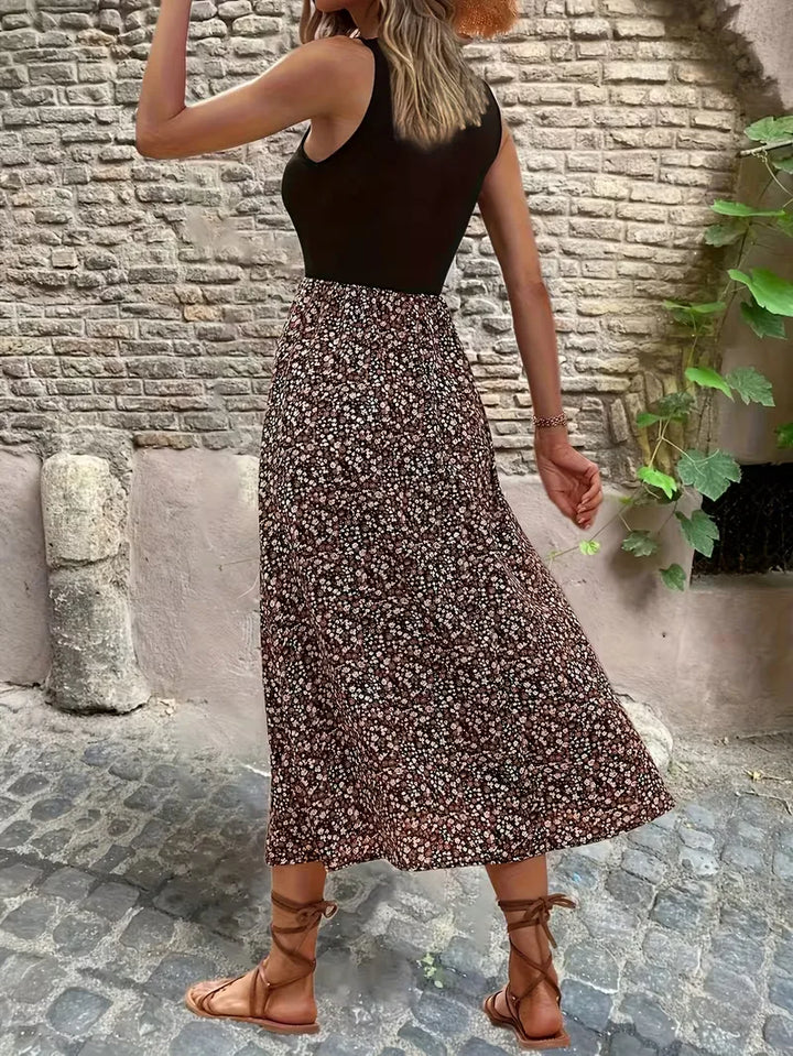 Bohemian Flowy Maxi Dress - Naomi