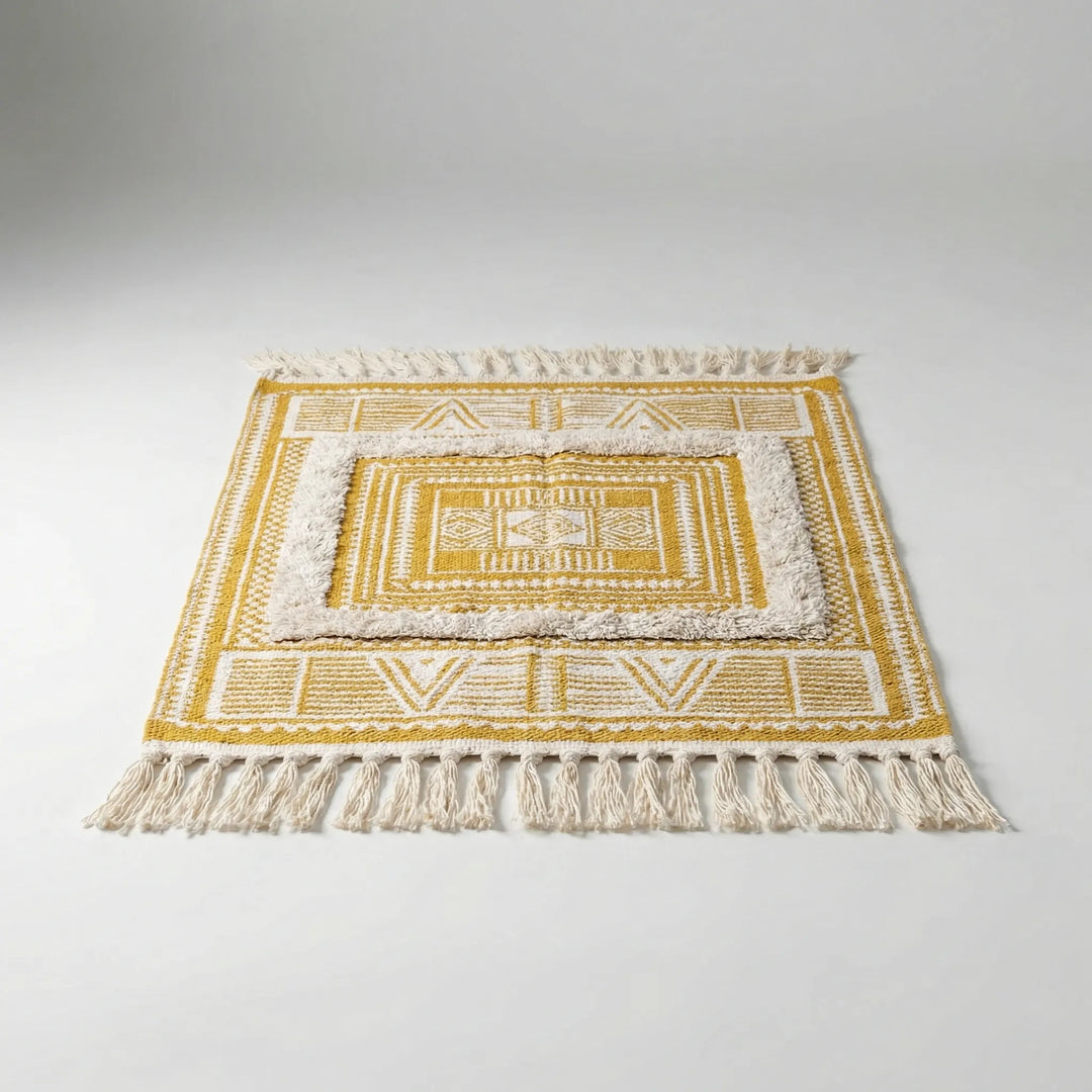 Boho Fringe Accent Area Rug - Frinova