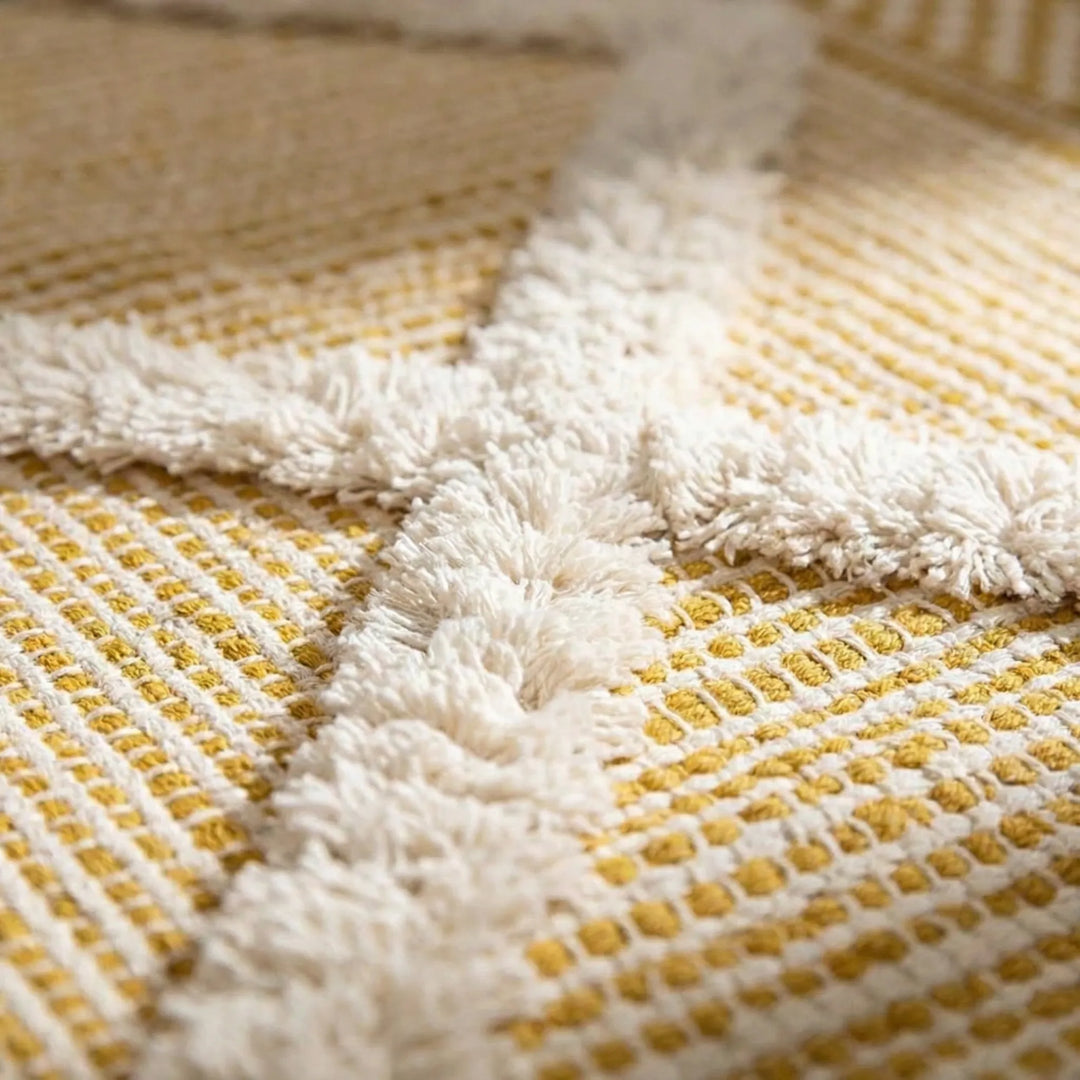 Boho Fringe Accent Area Rug - Frinova
